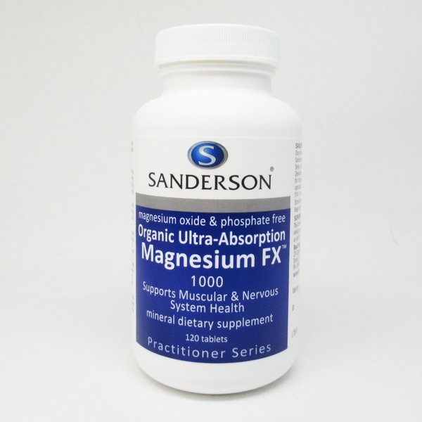 뉴질랜드 샌더슨 마그네슘 에프엑스 High Absorption Magnesium FX 120정