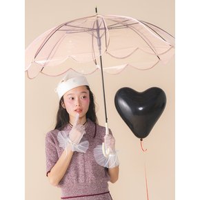우산 하트 투명 장우산 PT-092-001