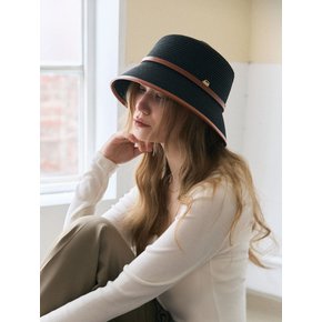 Rattan Flat Top Panama Hat (라탄 플랫 탑 파나마 햇) H022BK