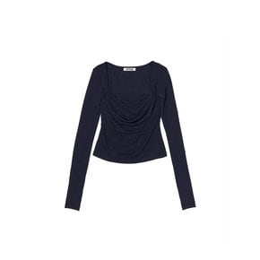 lotsyou_Kate Moss Drapery Top Navy