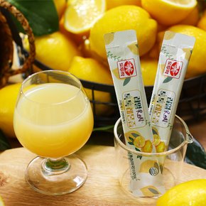 [무료배송]레몬 100% 착즙 리얼 레몬즙 3박스(총45포)