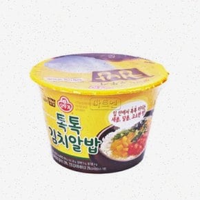 맛있는 톡톡 김치알밥컵밥 192g 6개