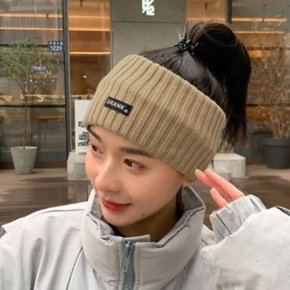 여성 FW 스웨터 포근한 헤어밴드 보온용
