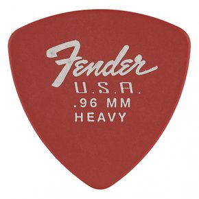 Fender 픽 346 Dura-Tone .96 12-Pack, Fiesta Red