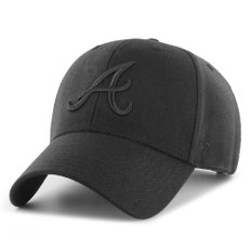 47브랜드 Snapback Cap - MVP MLB Atlanta Braves black