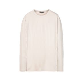 [26SS] 아이보리《LuxCool》[New Regular Fit] 롱슬리브 티셔츠 ARTS6A201IV