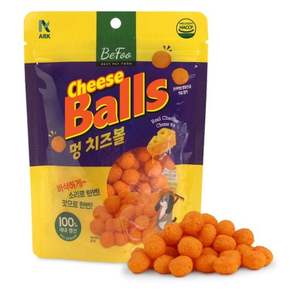 베푸 애견간식 베푸 멍치즈볼 60g 치즈스낵 강아지영양간 애견스낵