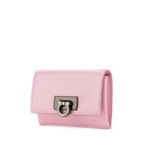 살바토레 페라가모 SALVATORE FERRAGAMO PORTAFOGLI Wallet 220435763025 BUBBLEGUM Pink