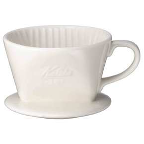 칼리타 Kalita 커피 드리퍼 도자기제 1~2인용 화이트 101-로트 01001