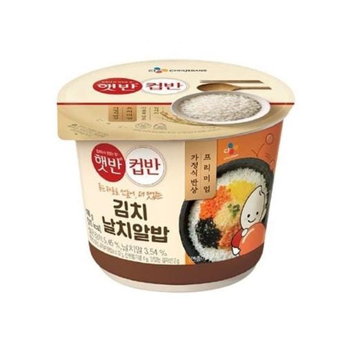 [CJ제일제당] 햇반 컵반 김치날치알밥 188g 24입(1)