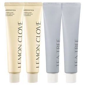 치약 100ml (레몬향 2개 + 티트리향 2개)
