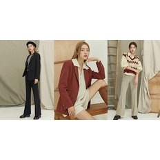 [최초가 188,900원]탈리아 슬릿 수트 셋업(자켓+부츠컷팬츠)