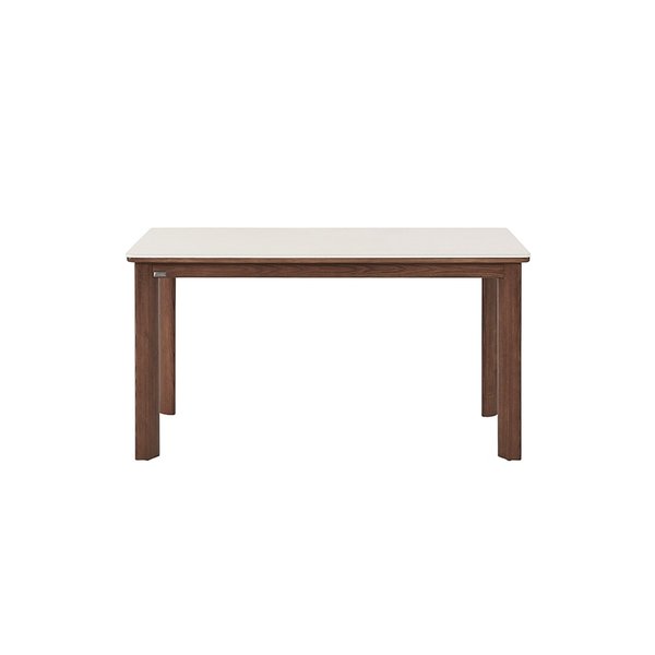 포멜로 세라믹식탁 4인세트 140cm_벤치2EA_브라운 (옵션 택1)