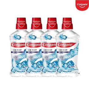 가글 구강청결제 구취 입냄새 마우스워시 아이스민트 750ml 4개