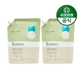 아름다운세제 에이포레 abies tree 리필 1000ml 2개