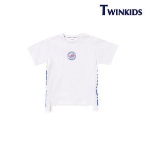 반사나염 오버핏 티셔츠 TAMT2T12 WH _P372221669