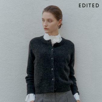 EDITED [25FW 최신상] 에디티드 울혼방 크루넥 가디건 3종