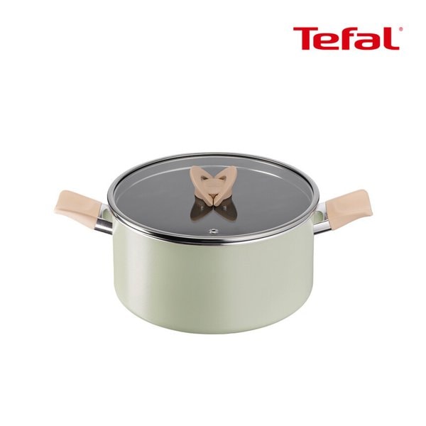 인덕션 블라썸 민트 양수냄비 24cm