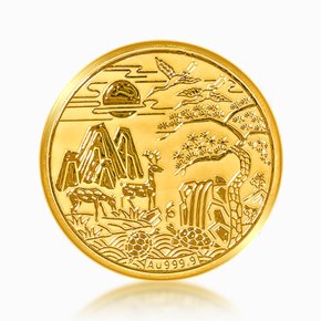 순금 24K 골드바 을사년 십장생 코인 0.2g
