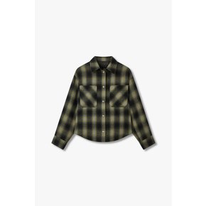 보브 아웃 포켓 체크 베이직 셔츠(7115160102)