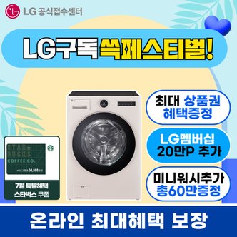LG LG전자 워시타워 세탁기 건조기 렌탈/구독 일체형 컴팩트형 미니건조기 드럼세탁기 통돌이