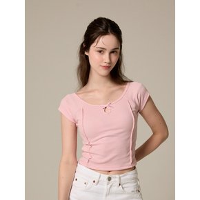 Bebe Ribbon T-shirt (Pink)