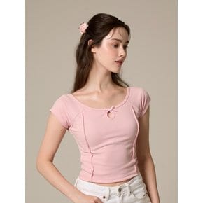 Bebe Ribbon T-shirt (Pink)