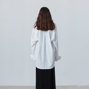 Signature Oversized Shirts White