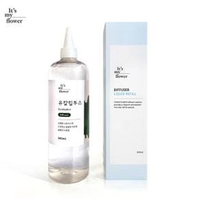 유칼립투스 대용량 디퓨저 리필 500ml [디퓨저 공병 스틱 무료증정]