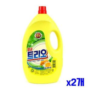 레몬향 편리한 주방세제 트리오 3kg x2개