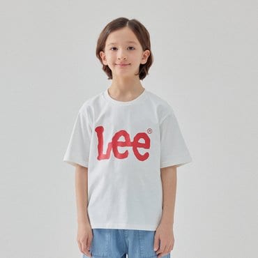 Lee Kids 빅 트위치 스탠다드핏 반팔 티 레드 LK2502ST02RD
