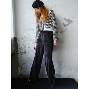 Standard handy wide trousers_black