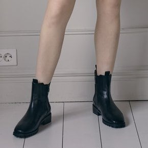 [최초가 108,000]  스퀘어 미들 첼시부츠 S23W117BK_black