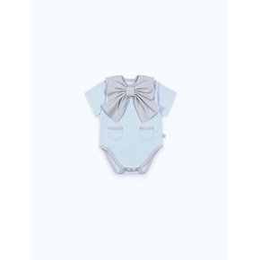 Dress Up! Bodysuit Short-sleeve (Baby Blue)