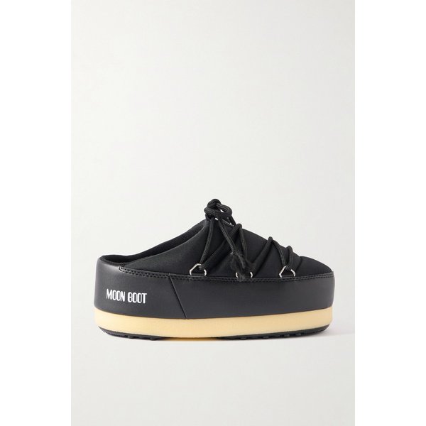 문부츠 EVX 쉘 블랙 뮬 46376663162976156