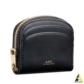 APC 아페쎄 24 Half Moon Mini Compact Wallet (PXAWV F63437 LZZ) (하프문 미니 컴팩트 월렛)