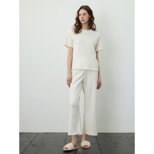 로아 잠옷세트 크림