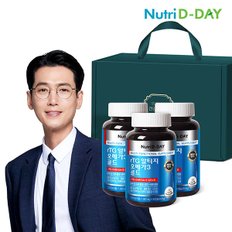 뉴트리디데이 순도높은 하루 1캡슐 rTG 알티지 오메가3 골드 3병 선물세트