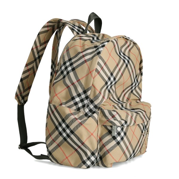 [부산점] 기마상 패치 8091312 ML ESSENTIAL BACKPACK CEK 버버리 체크 백팩