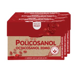 뉴질랜드 SPH 폴리코사놀 Policosanol 33.4mg Octacosanol 20mg 60정 3개