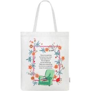 영국 캐스키드슨 토트백 Cath Kidston Cotton Perfect Shopper Book Tote Bag Maltilda Firework