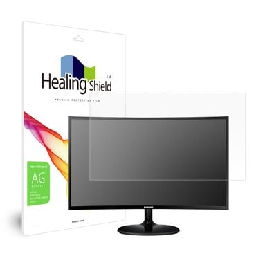 Healing Shield 삼성 커브드 모니터 27인치 C27F390 C27F391 저반사 지문방지 액정보호필름