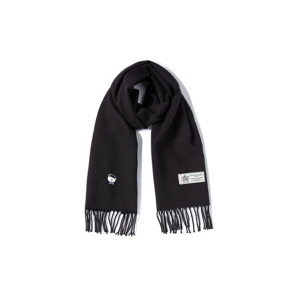 ILP 클래식 베이직 머플러 블랙