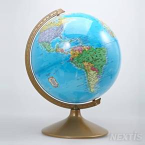 세계로/국문지구본 330-HCA(지름:33cm/블루/국문/월드타임/위도걸림대)지구의/어린이날선물/크리스마스선물/지도/장난감