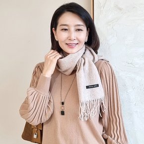 A42416 투톤 양면 울스카프