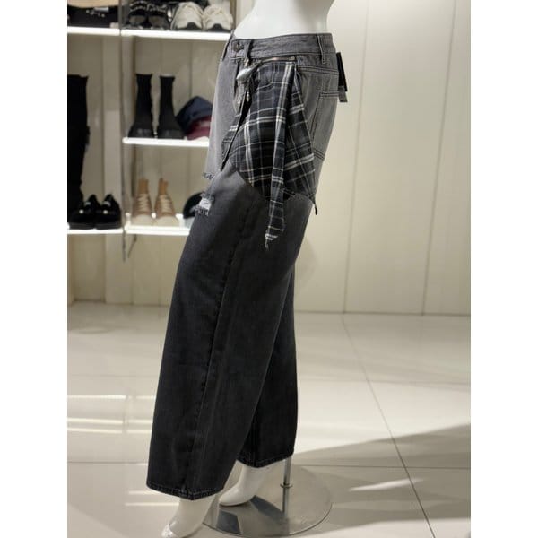 [파주점] 체크 헹거 치프 데님팬츠(ER4ODP51)