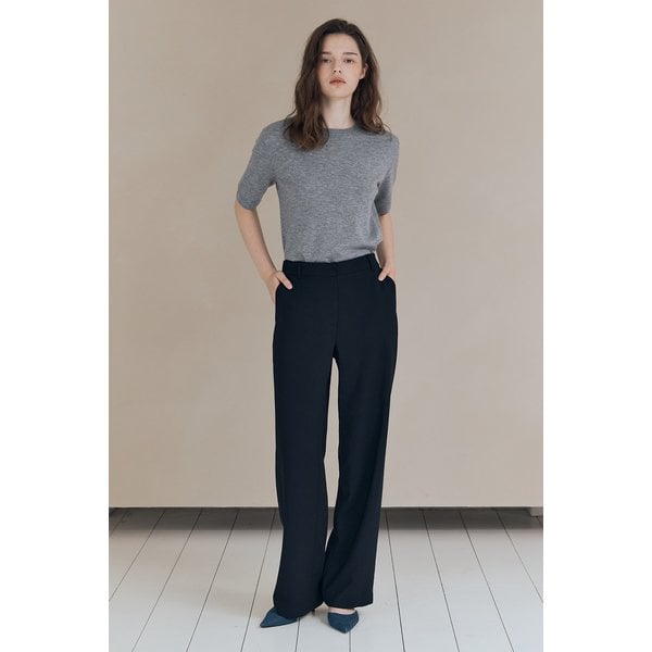 [여주점] 올앤선드리 뒤허리 밴딩 와이드팬츠 A5F8P322