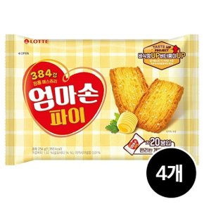 엄마손 파이, 254g, 4개