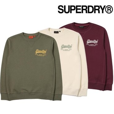 SUPERDRY 레귤러핏 빈티지 스몰 로고 스웨트셔츠(SDUMRFO04)