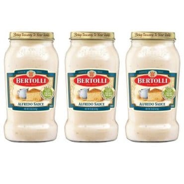  Bertolli Alfredo Sauce Aged Parmesan Cheese 미국 알프레도 숙성 파마산 치즈 소스 파스타 피자 425g 3병